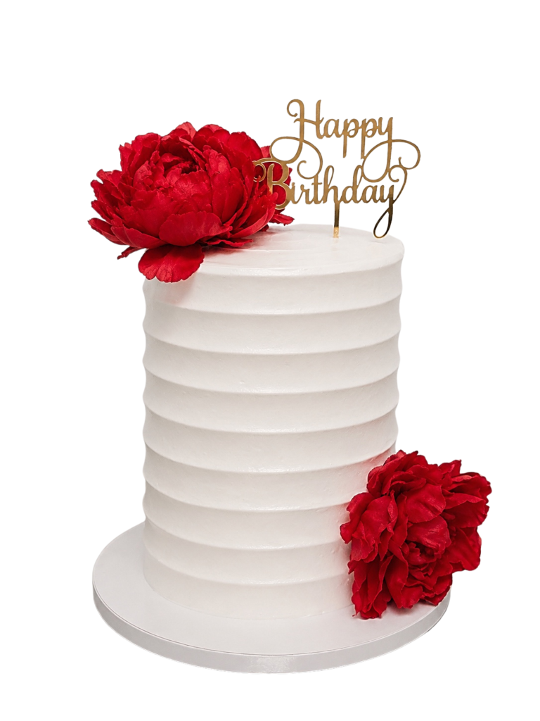 Dominican Cake Red Roses by The Cake Studio NY