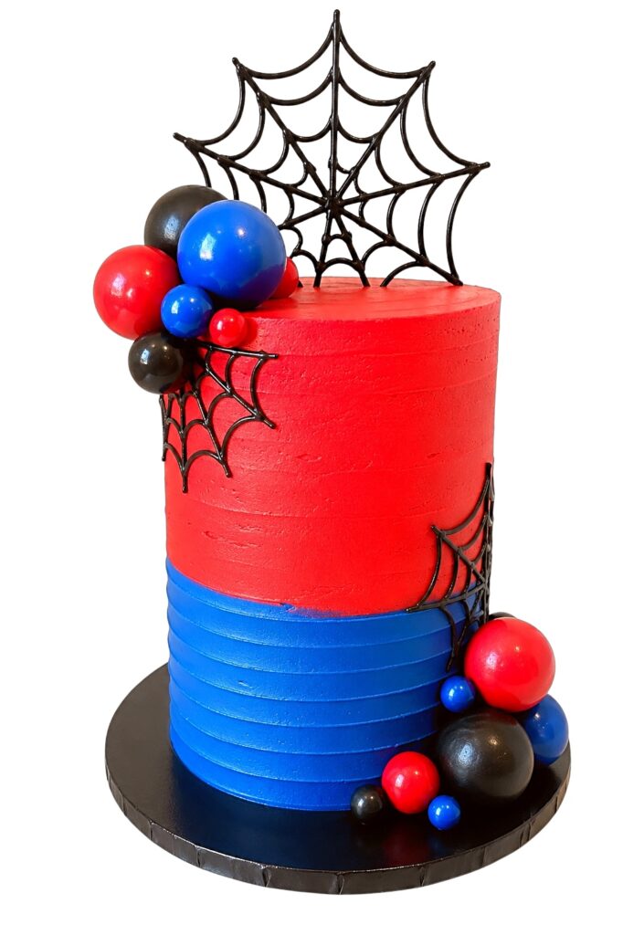 Superhero Inspired Birthday Cake by The Cake Studio NY