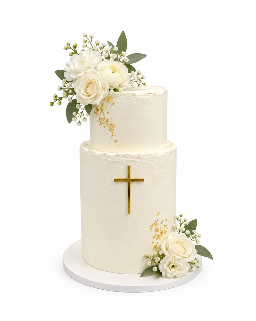 Baptism Cake - The Cake Studio NY