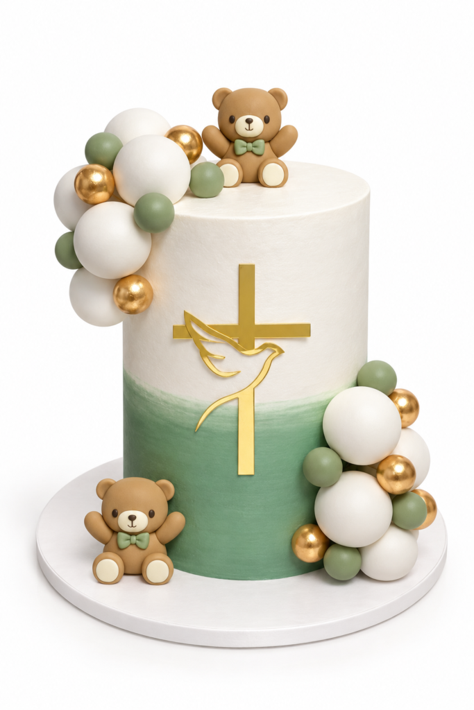 Baptism Dominican Cake - The Cake Studio NY