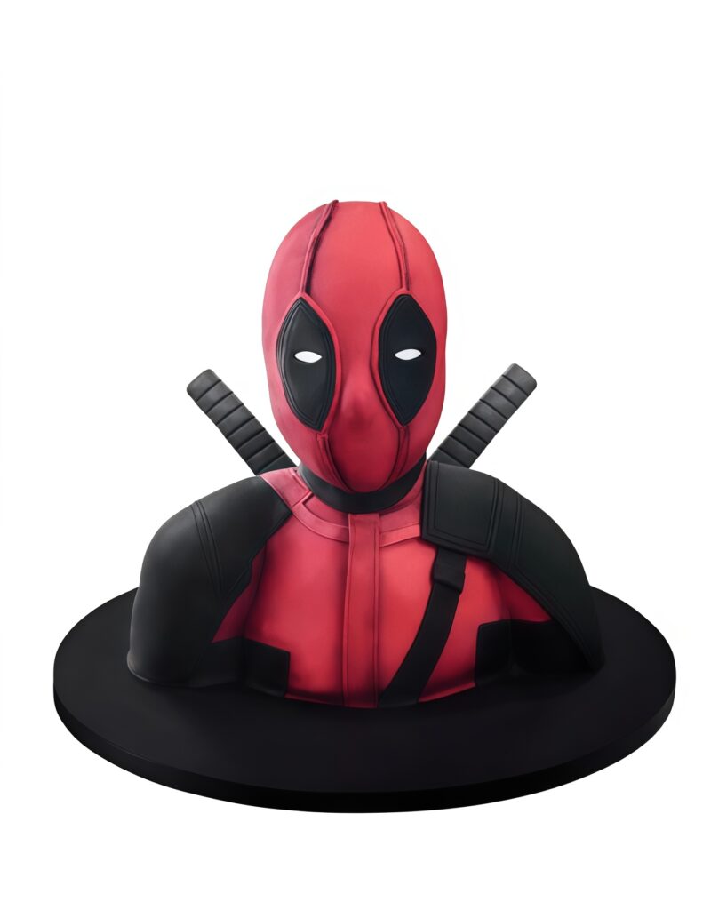 Deadpool Birthday Cake 1 - The Cake Studio NY