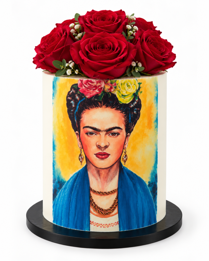 Frida Khalo Cake - The Cake Studio NY